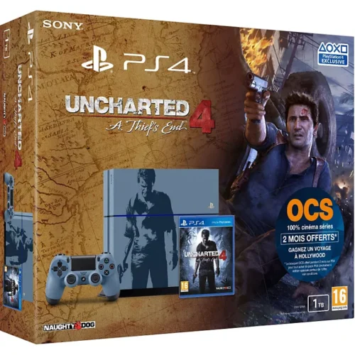 Console Sony PS4 1To Uncharted 4 Collector